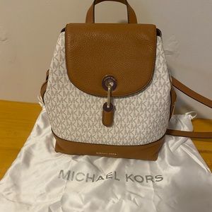Michael kors backpack purse